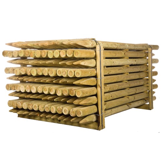 Estacas de madera